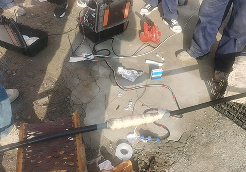 2024年3月3日，華昌公司職工內部高壓電纜熱熔中間頭制作培訓！